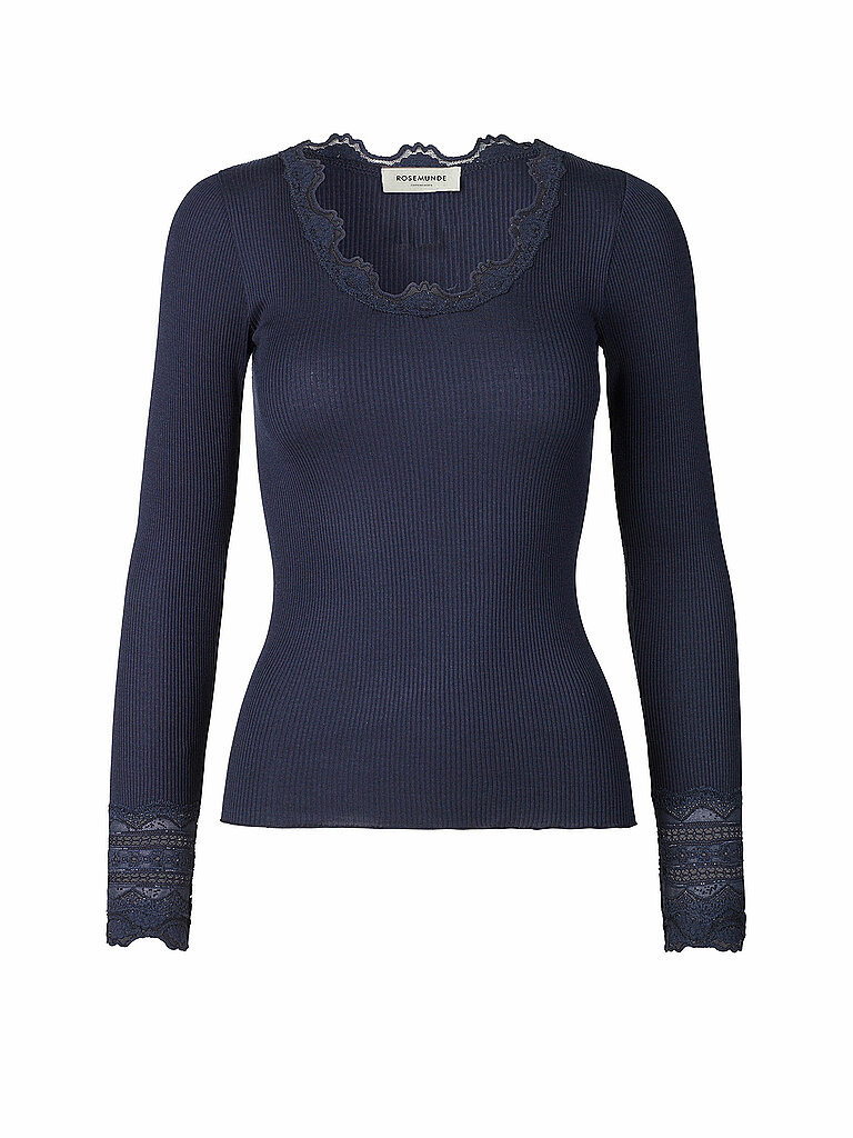 Rosemunde Langarmshirt blu XS