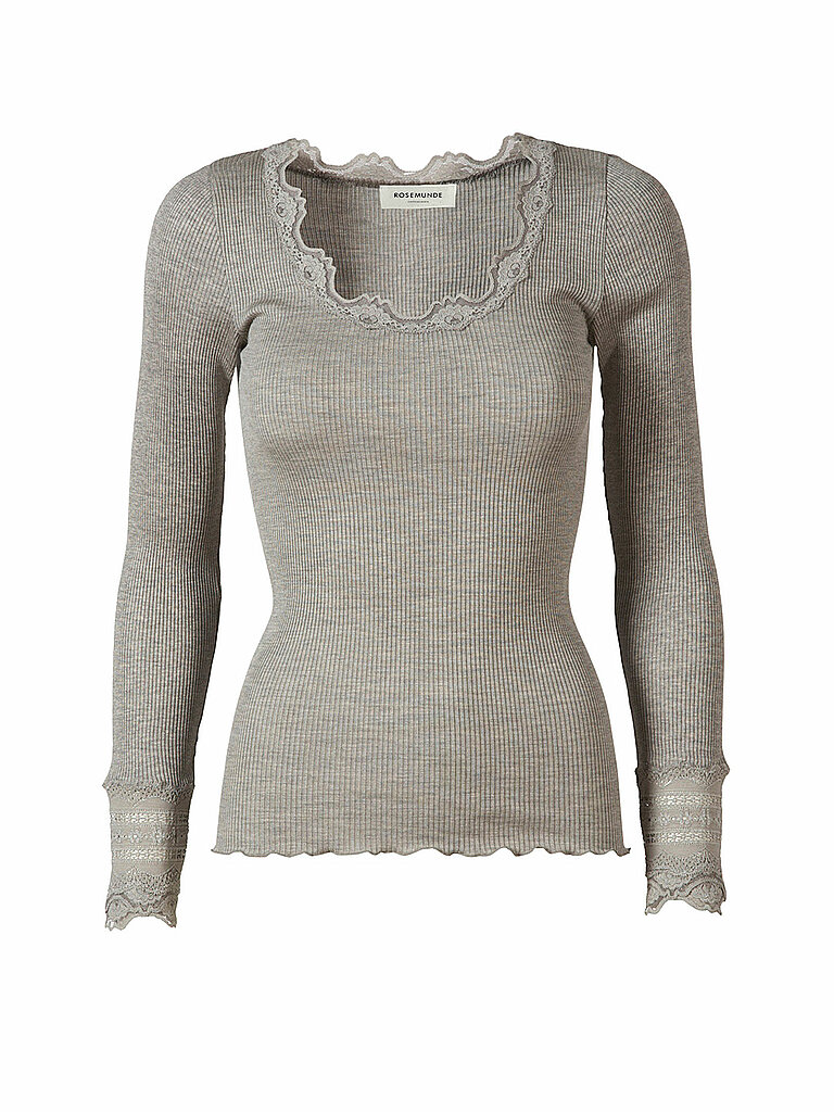 Rosemunde Langarmshirt grigio M