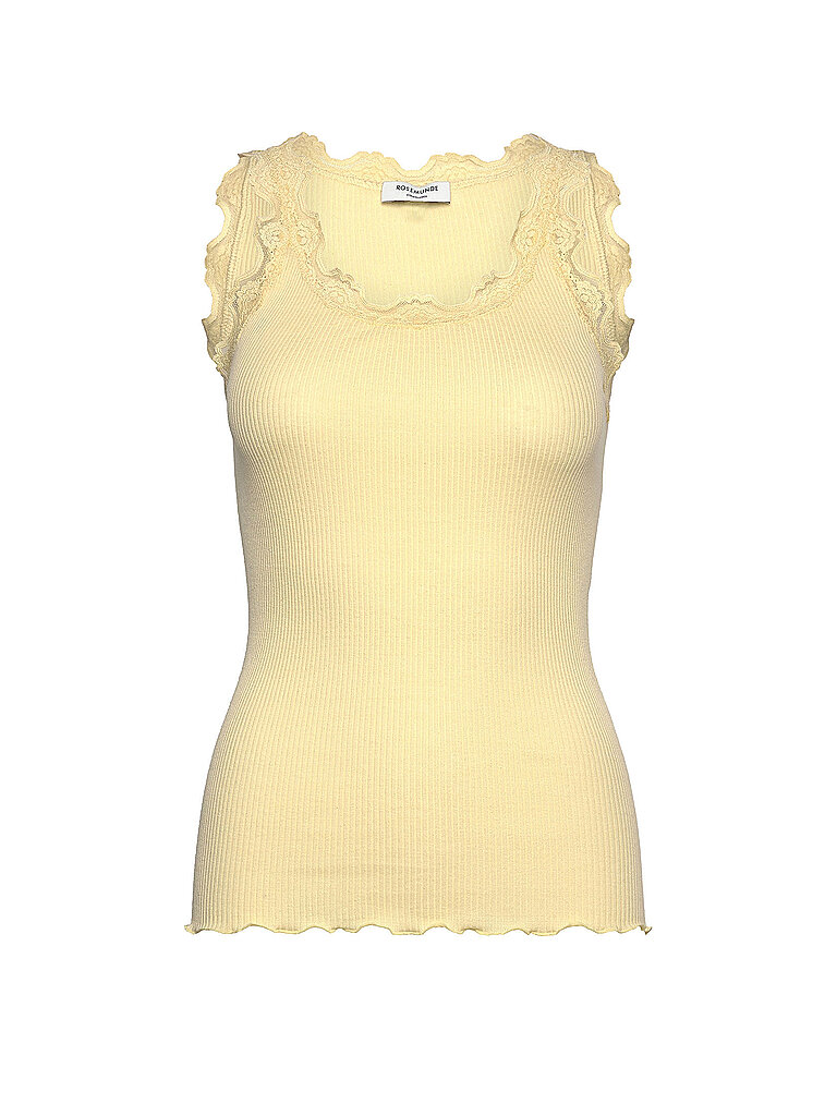 Rosemunde Top giallo XS