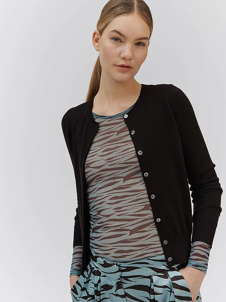 ROSEMUNDE | Cardigan | Nero