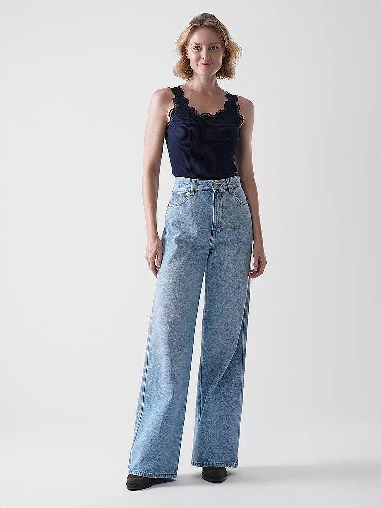 ROSEMUNDE | Top | Blu scuro