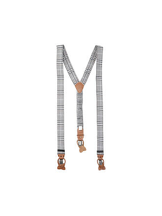 ROY ROBSON | Set di bretelle con papillon e fazzoletto da taschino