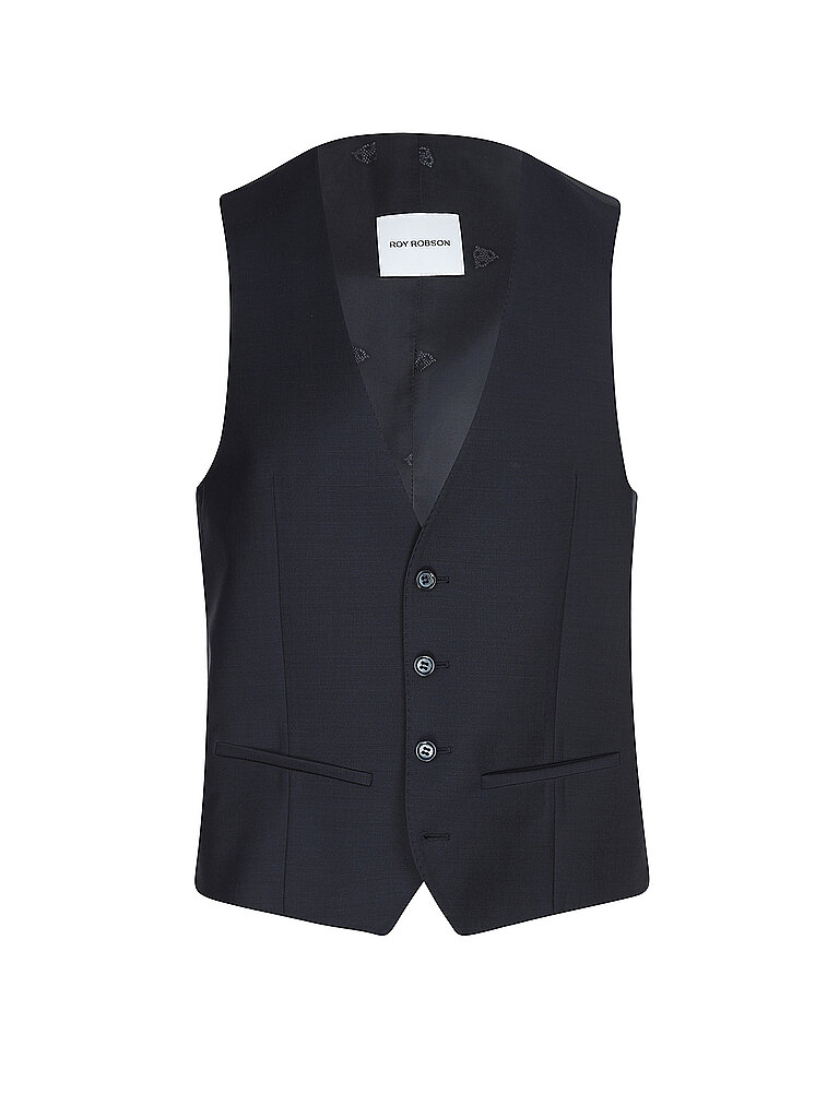 Gilet da abito slim fit blu 98