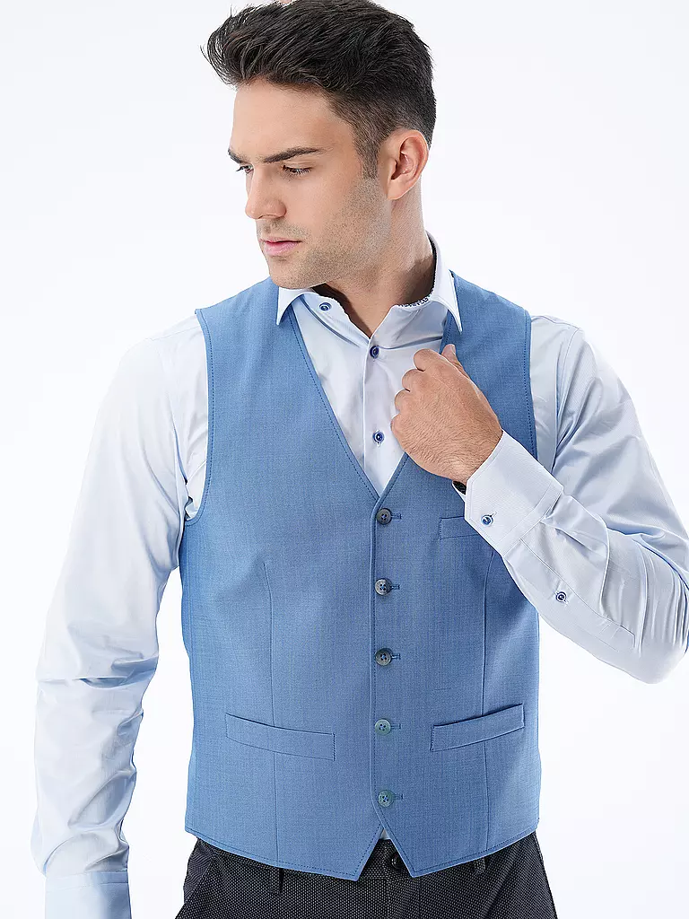 ROY ROBSON | Anzugweste | Blu chiaro
