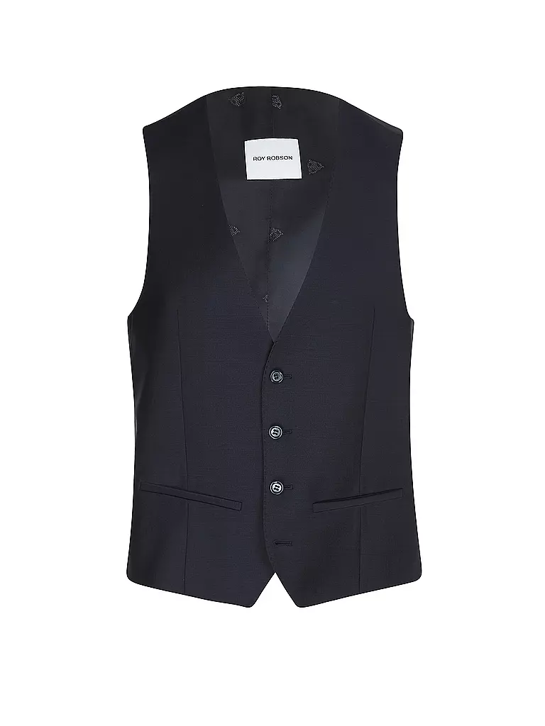 ROY ROBSON | Gilet da abito slim fit | Blu scuro