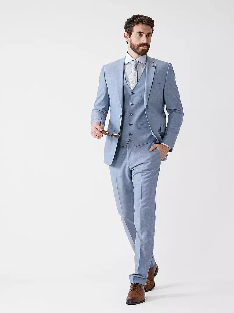 ROY ROBSON | Gilet da abito | Blu chiaro
