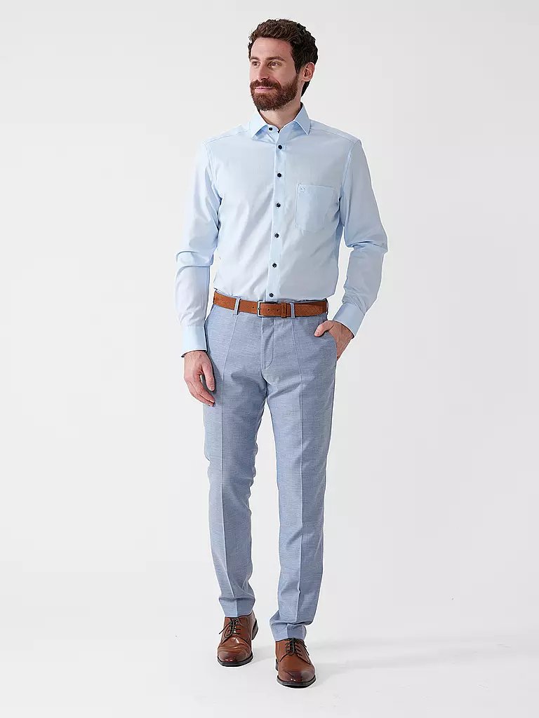 ROY ROBSON | Pantaloni da abito | Blu chiaro