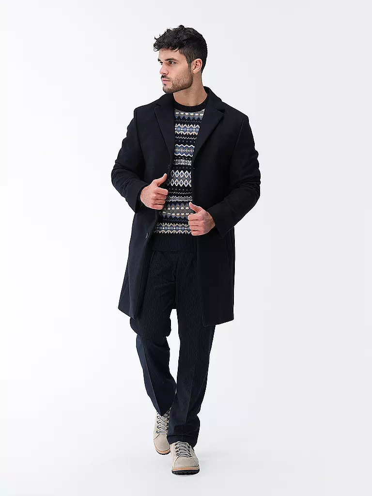 ROY ROBSON | Wollmantel | Blu chiaro