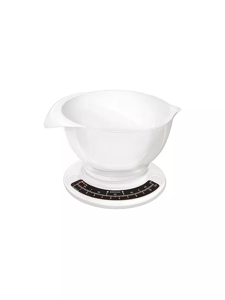 SÖHNLE | Bilancia da cucina analogica con ciotola Culina pro | Bianco