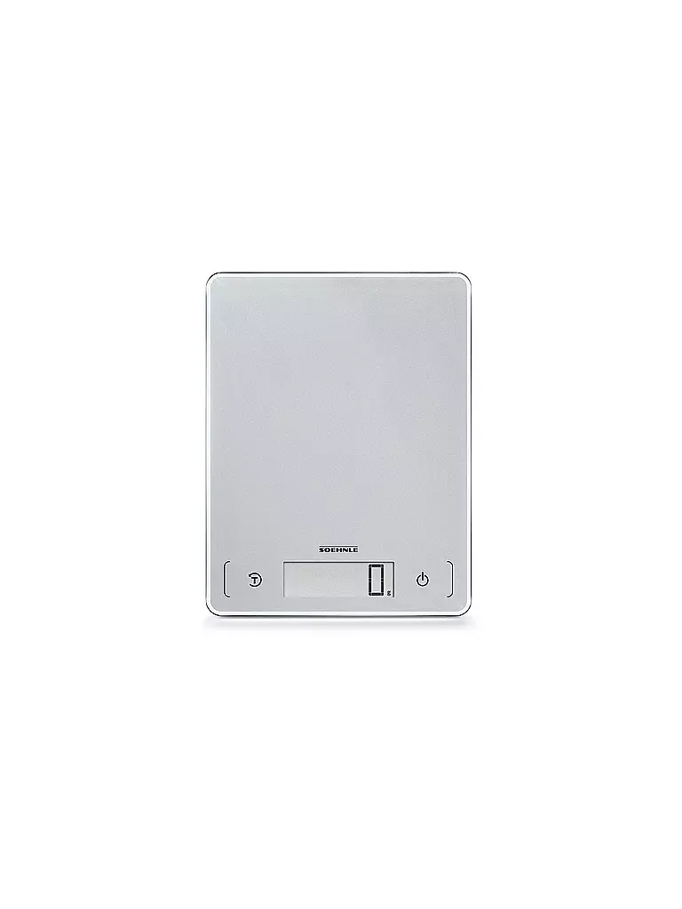 SÖHNLE | Bilancia da cucina digitale Page Comfort 300 Slim 10 kg | Argento