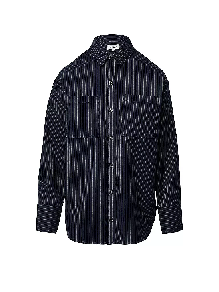 S.OLIVER | Blusa | Blu scuro