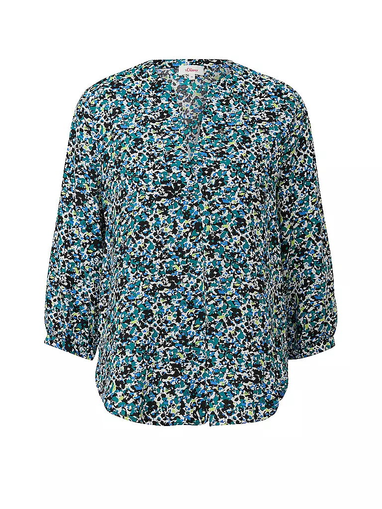 S.OLIVER | Blusa-camicia | Petrolio