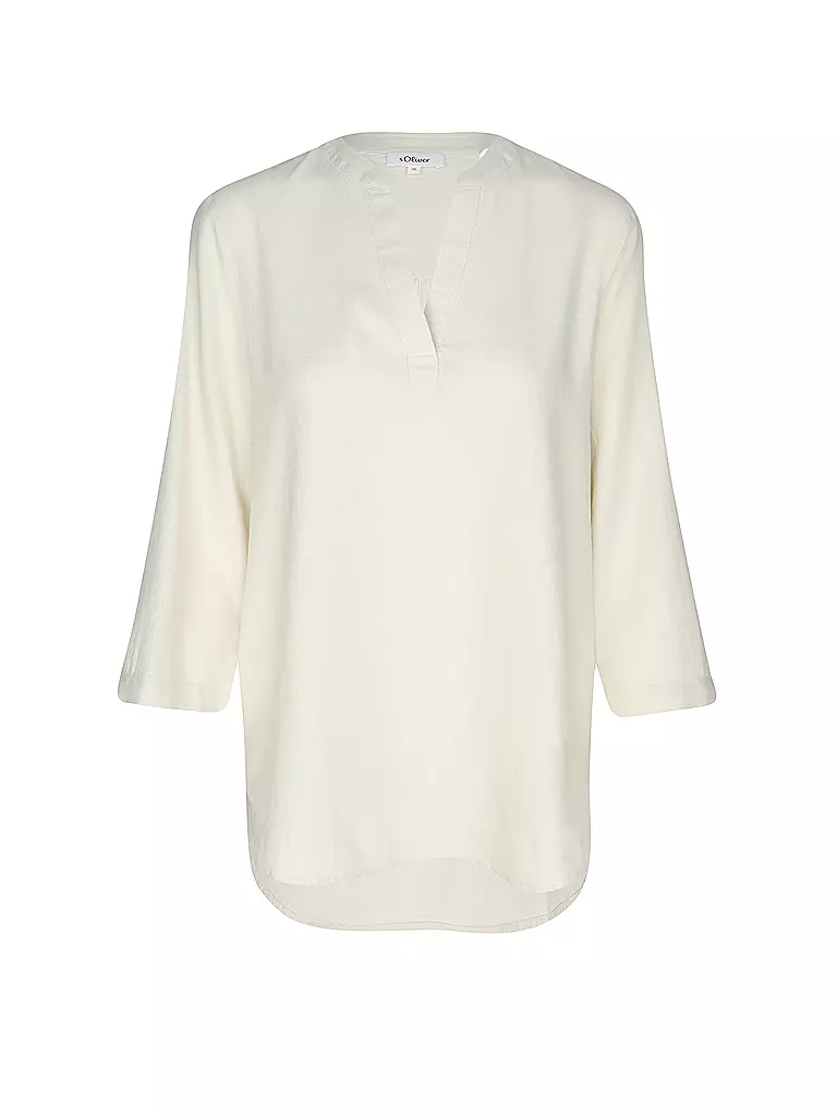 S.OLIVER | Blusa-camicia | Crema