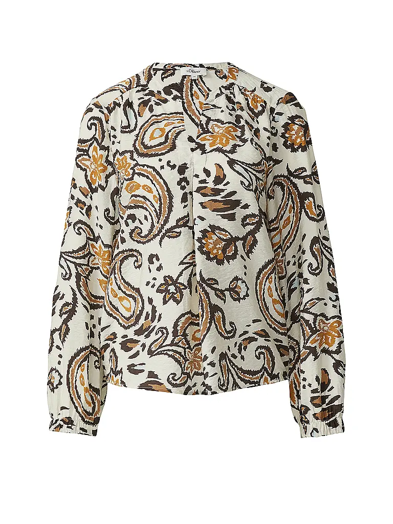 S.OLIVER | Blusa-camicia | Marrone chiaro