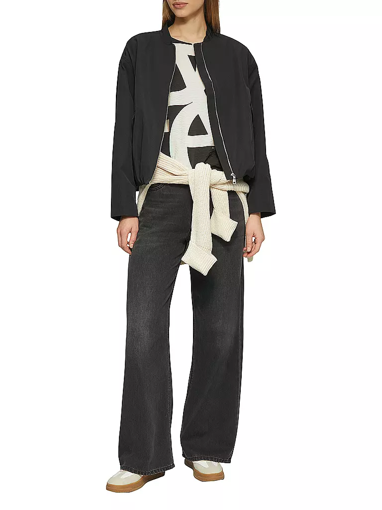 S.OLIVER | Blusa-camicia | Nero