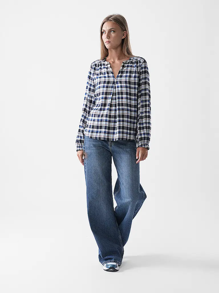 S.OLIVER | Blusa-camicia | Blu