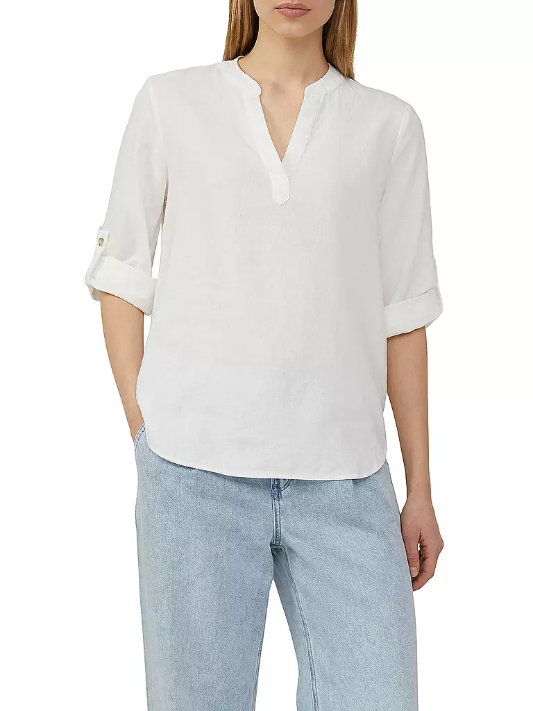S.OLIVER | Blusa-camicia | Bianco
