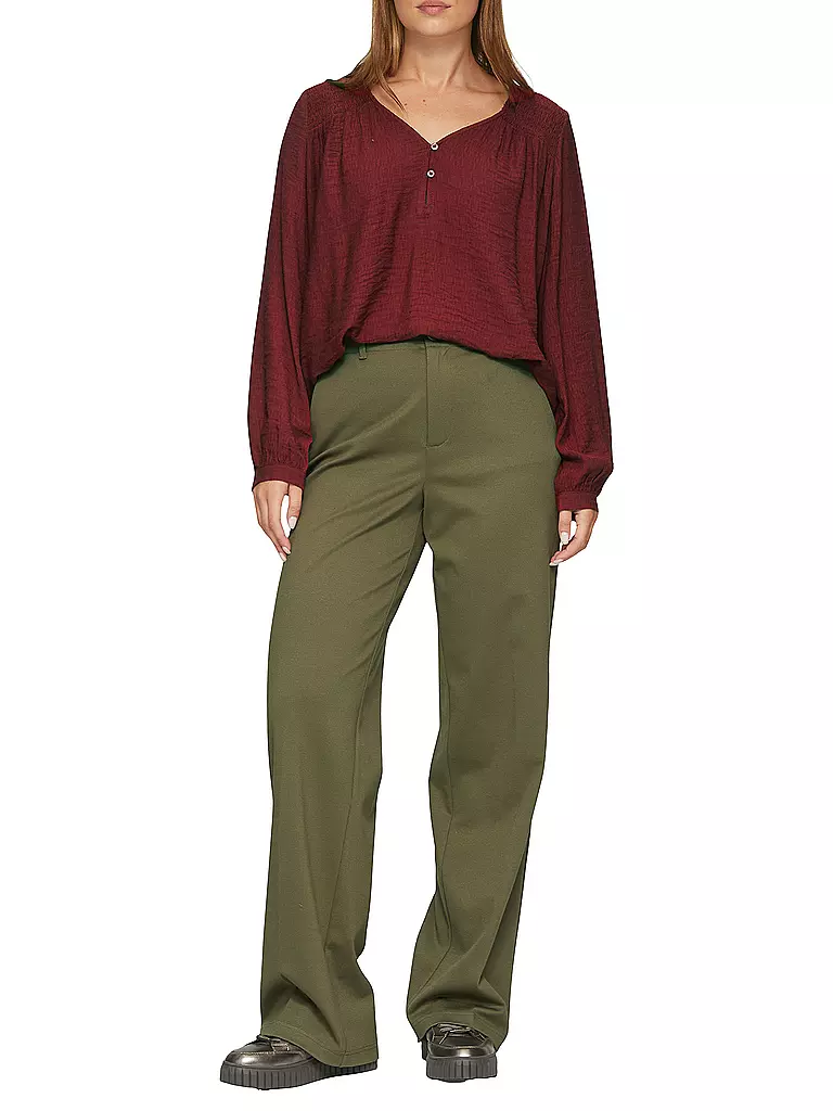 S.OLIVER | Bluse | Rosso scuro