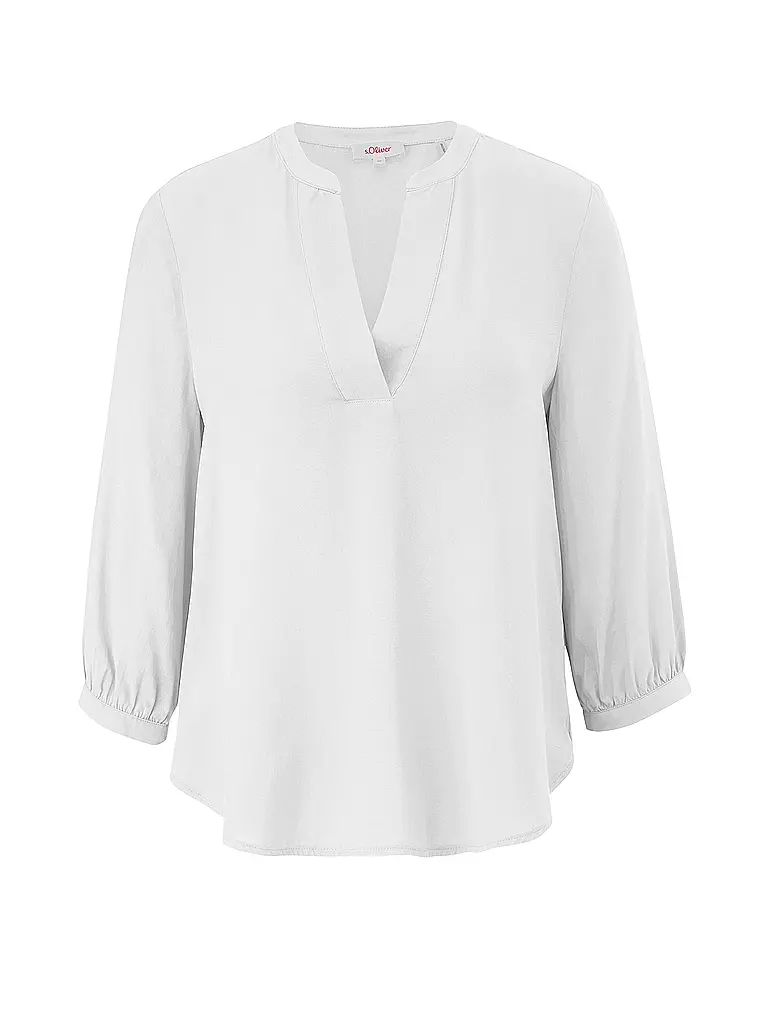 S.OLIVER | Blusenshirt  | Bianco