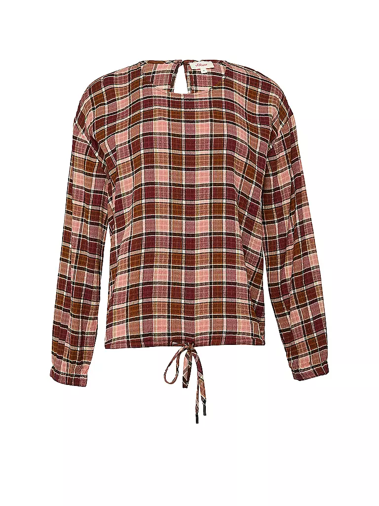 S.OLIVER | Blusenshirt  | Rosso