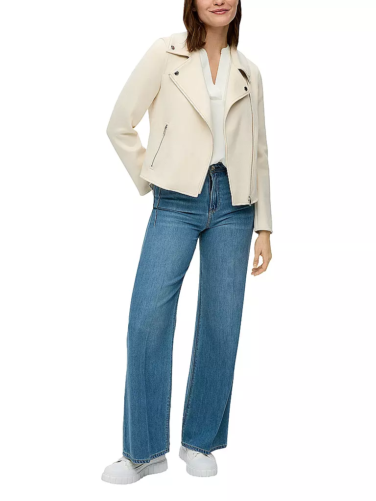 S.OLIVER | Blusenshirt  | Bianco