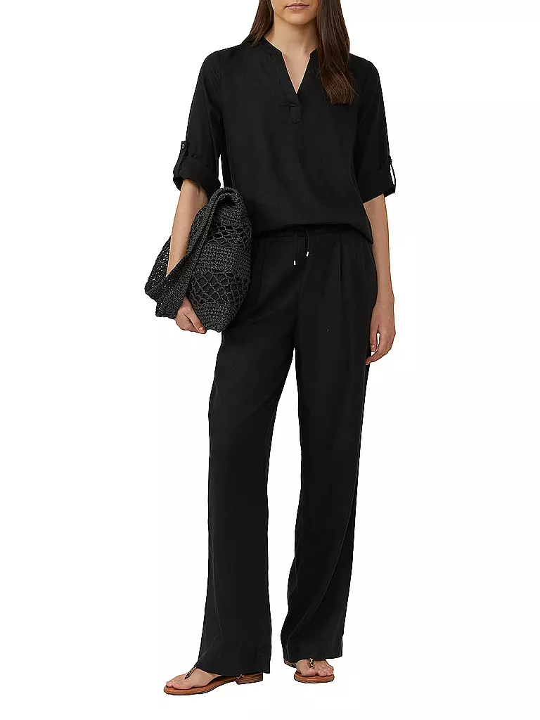 S.OLIVER | Blusenshirt  | Nero