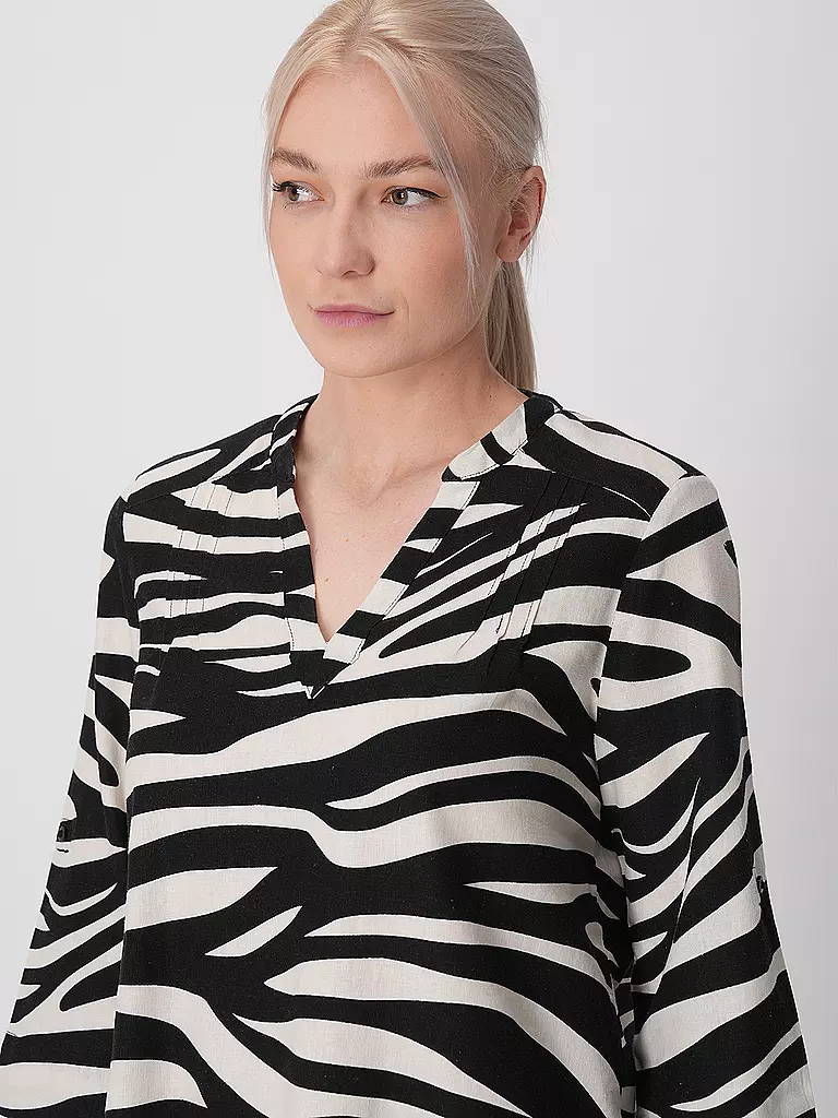 S.OLIVER | Blusenshirt  | Nero
