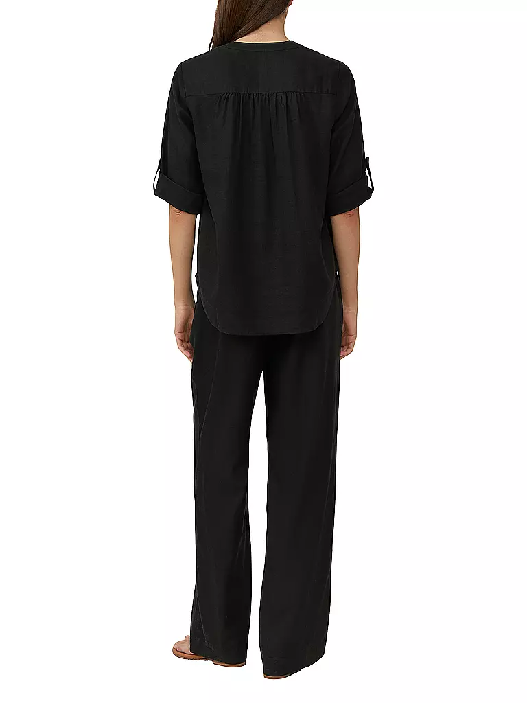 S.OLIVER | Blusenshirt  | Nero