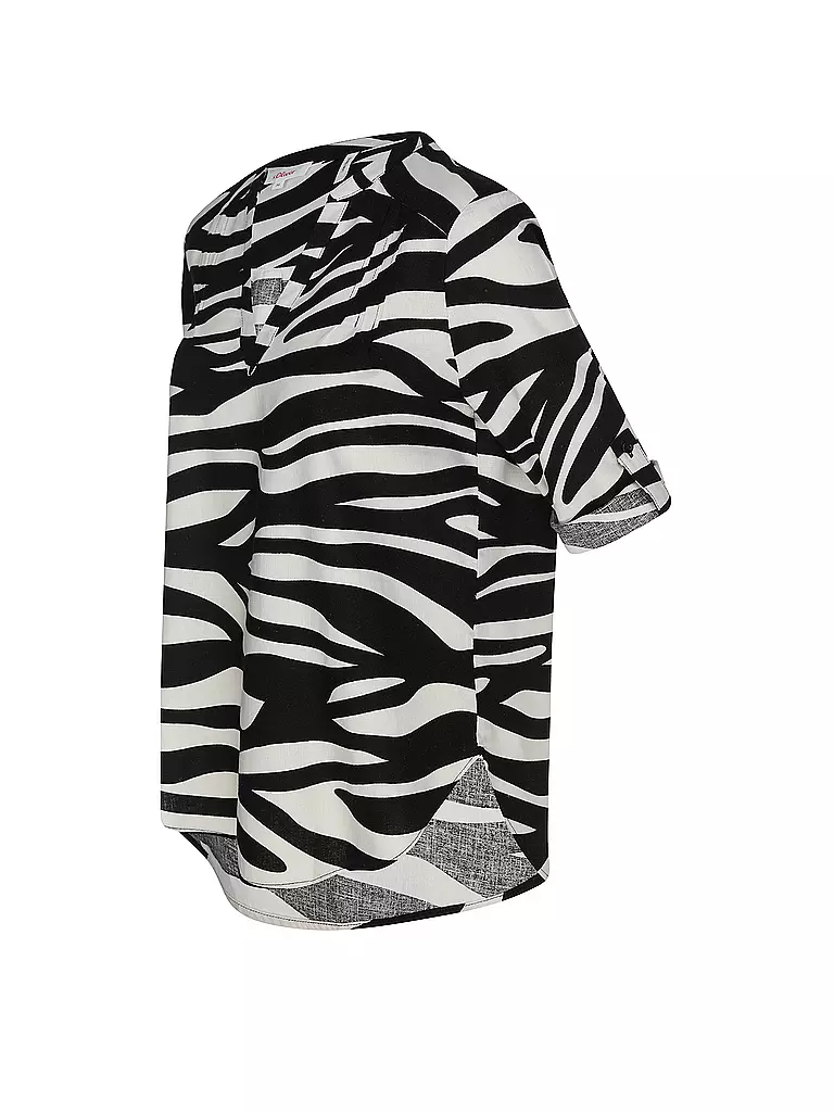 S.OLIVER | Blusenshirt  | Nero