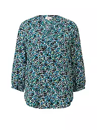 S.OLIVER | Blusenshirt  | Petrolio