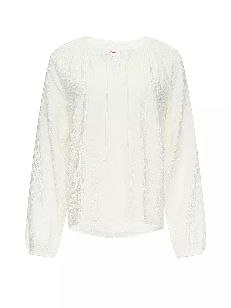 S.OLIVER | Blusenshirt | Bianco
