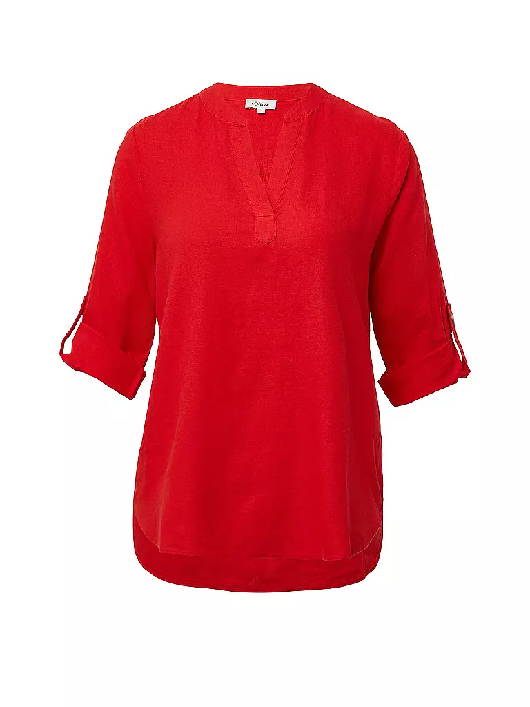 S.OLIVER | Blusenshirt | Rosso