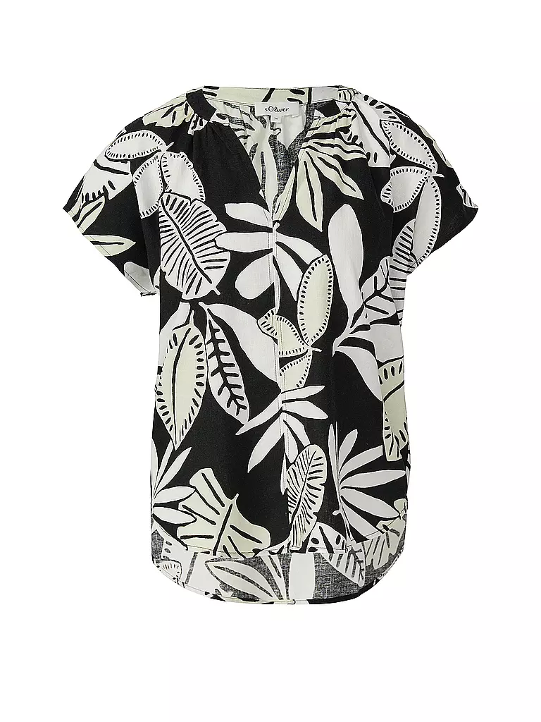 S.OLIVER | Blusenshirt | Nero