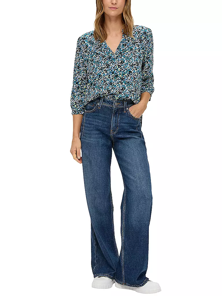 S.OLIVER | Blusenshirt | Petrolio