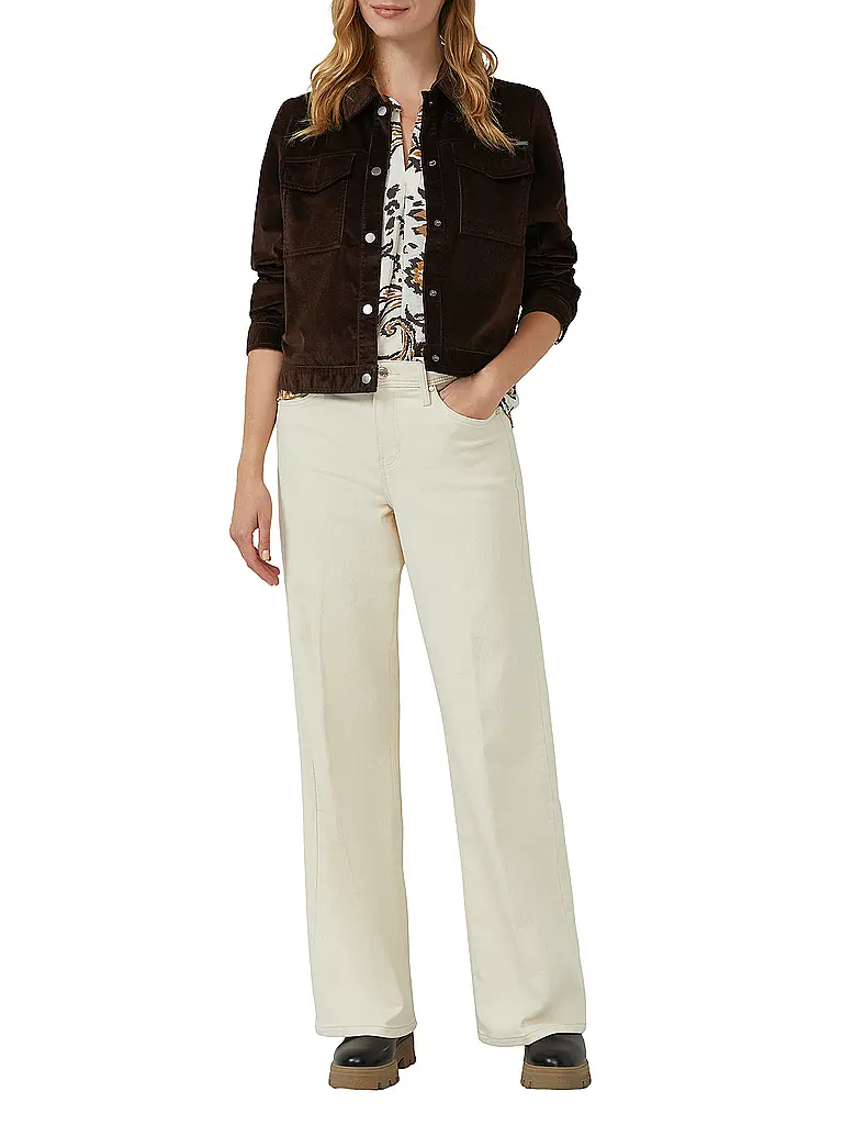 S.OLIVER | Blusenshirt | Marrone chiaro