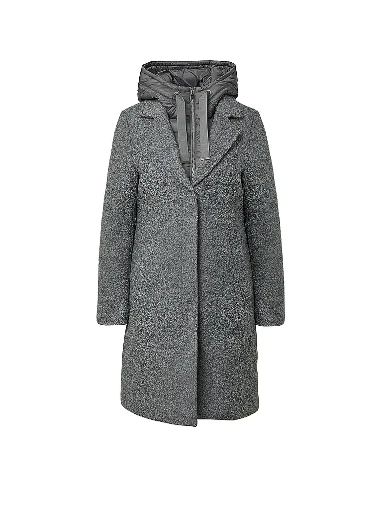 S.OLIVER | Cappotto di lana | Grigio