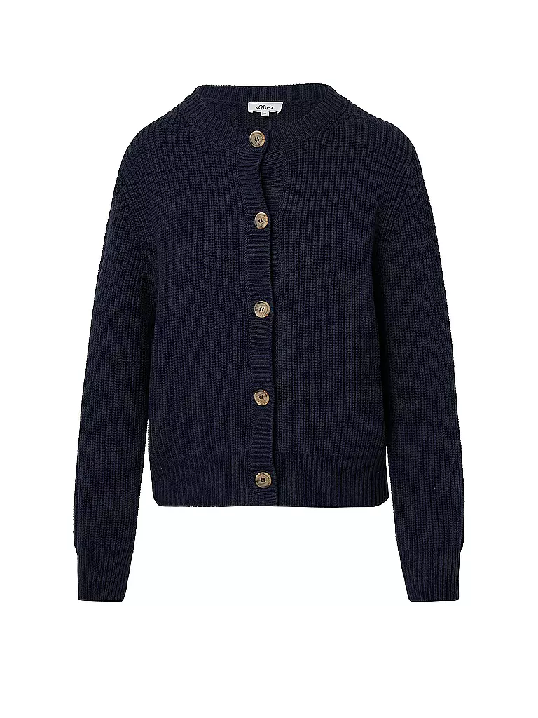 S.OLIVER | Cardigan | Blu scuro