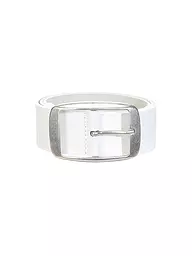 S.OLIVER | Cintura in pelle | Bianco