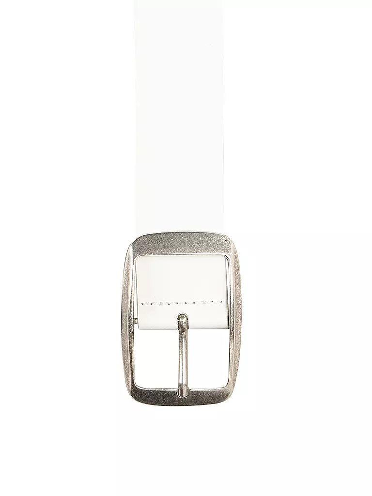 S.OLIVER | Cintura in pelle | Bianco