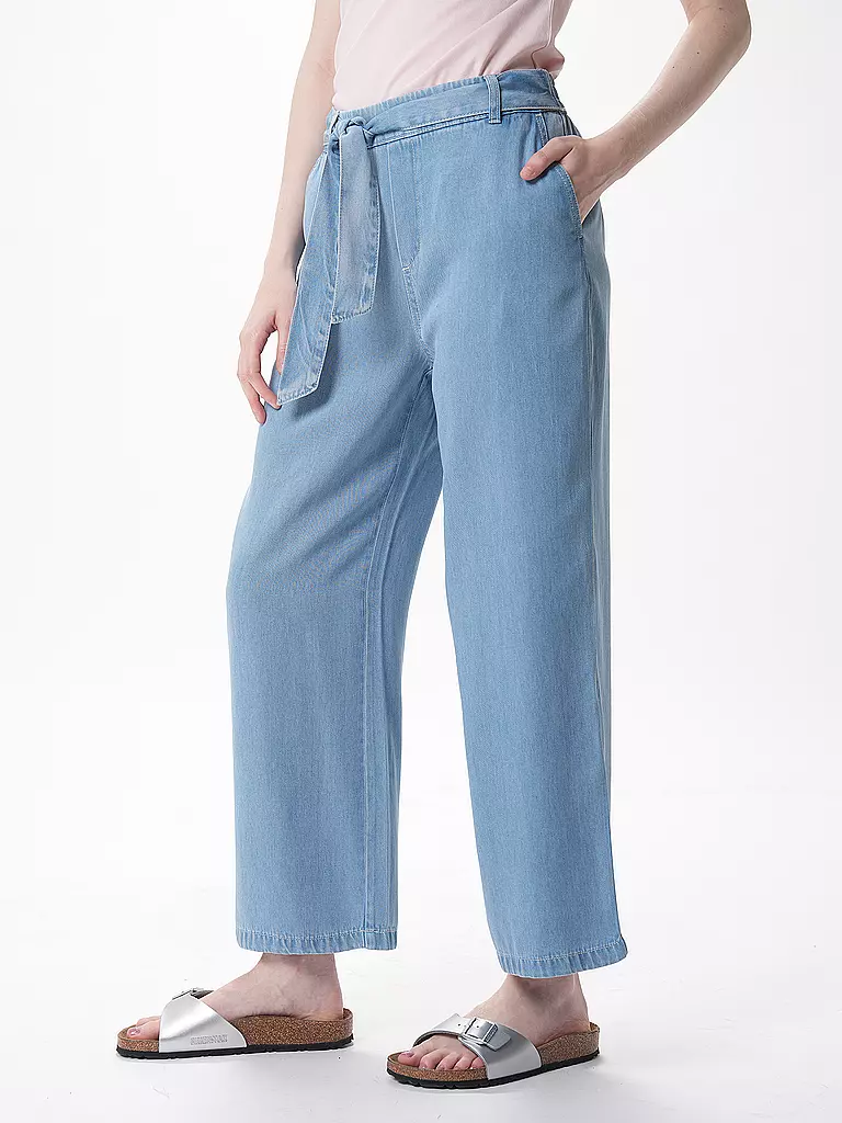 S.OLIVER | Culotte High Rise | Blu