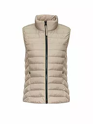 S.OLIVER | Gilet trapuntato | Crema