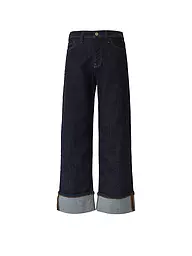 S.OLIVER | Jeans 7/8 a gamba larga | Blu scuro