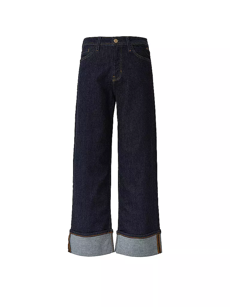 S.OLIVER | Jeans 7/8 a gamba larga | Blu scuro