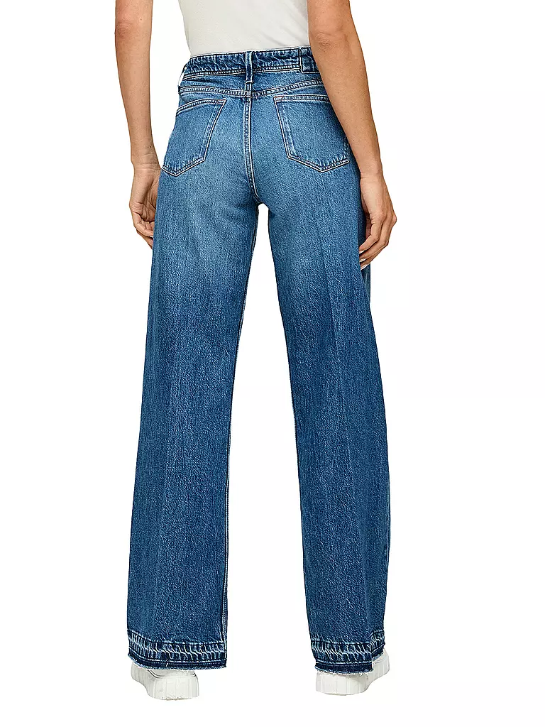 S.OLIVER | Jeans a gamba larga | Blu