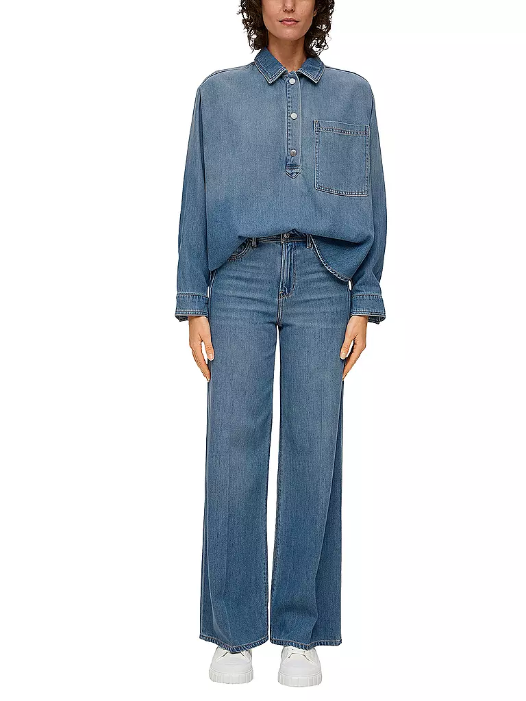 S.OLIVER | Jeans Flared Fit | Blu