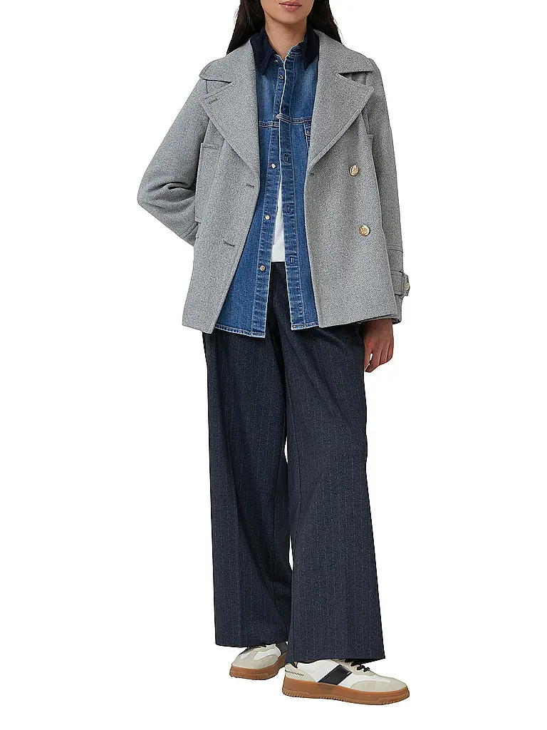 S.OLIVER | Jeansbluse | Blu