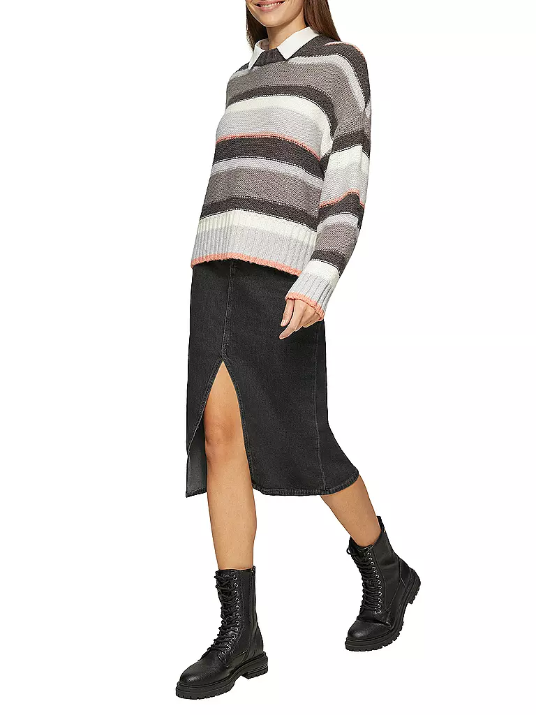 S.OLIVER | Jeansrock  | Nero