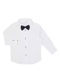 S.OLIVER | Jungen Hemd mit Fliege | Bianco