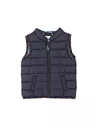 S.OLIVER | Jungen Steppgilet | Blu scuro