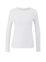 S.OLIVER | Langarmshirt | Bianco